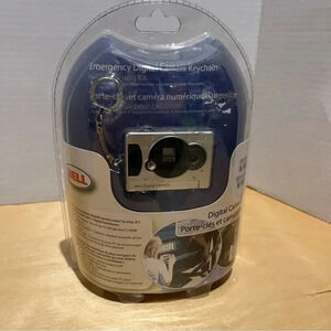 BELL EMERGENCY DIGITAL CAMERA KEYCHAIN  WITH COLLISION KIT | BRAND NEW SEALED